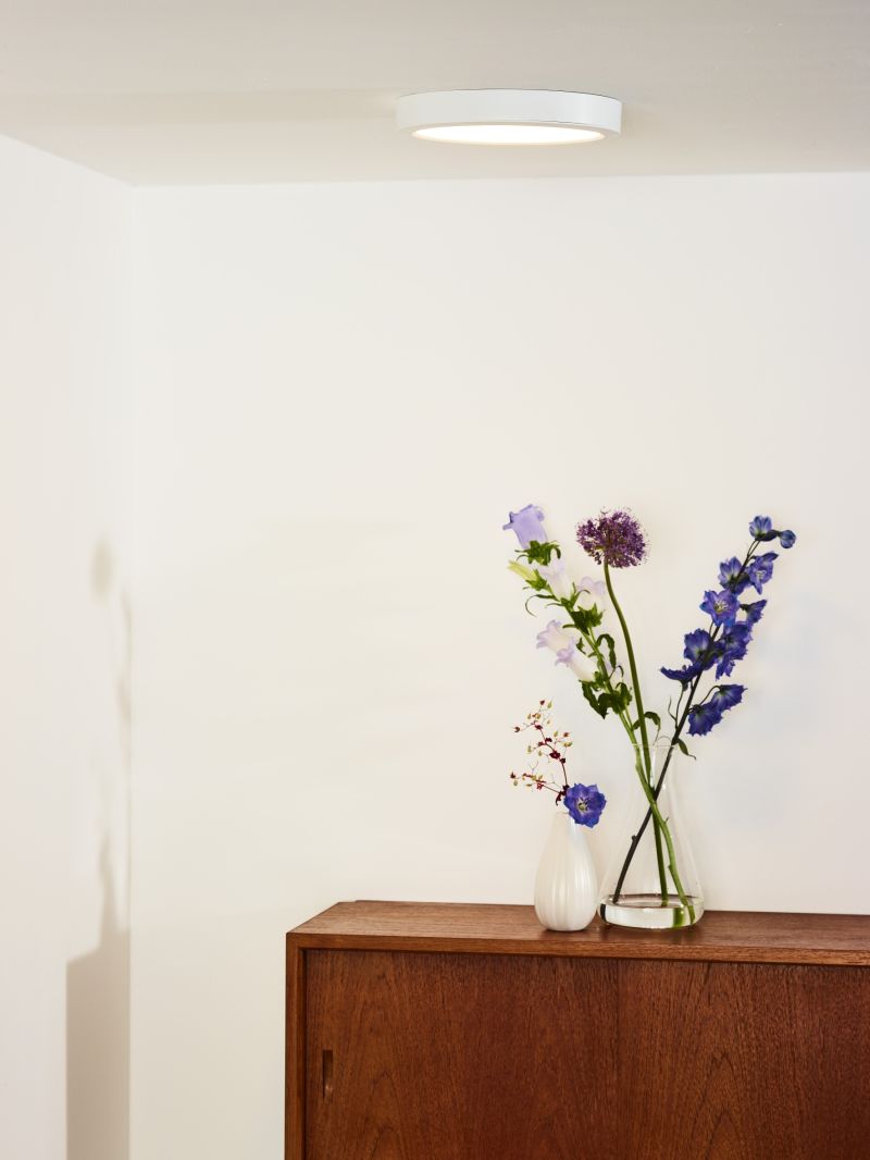 Lucide TENDO-LED - Zapustené stropné svietidlo - Ø 22 cm - LED - 1x18W 3000K - Biele